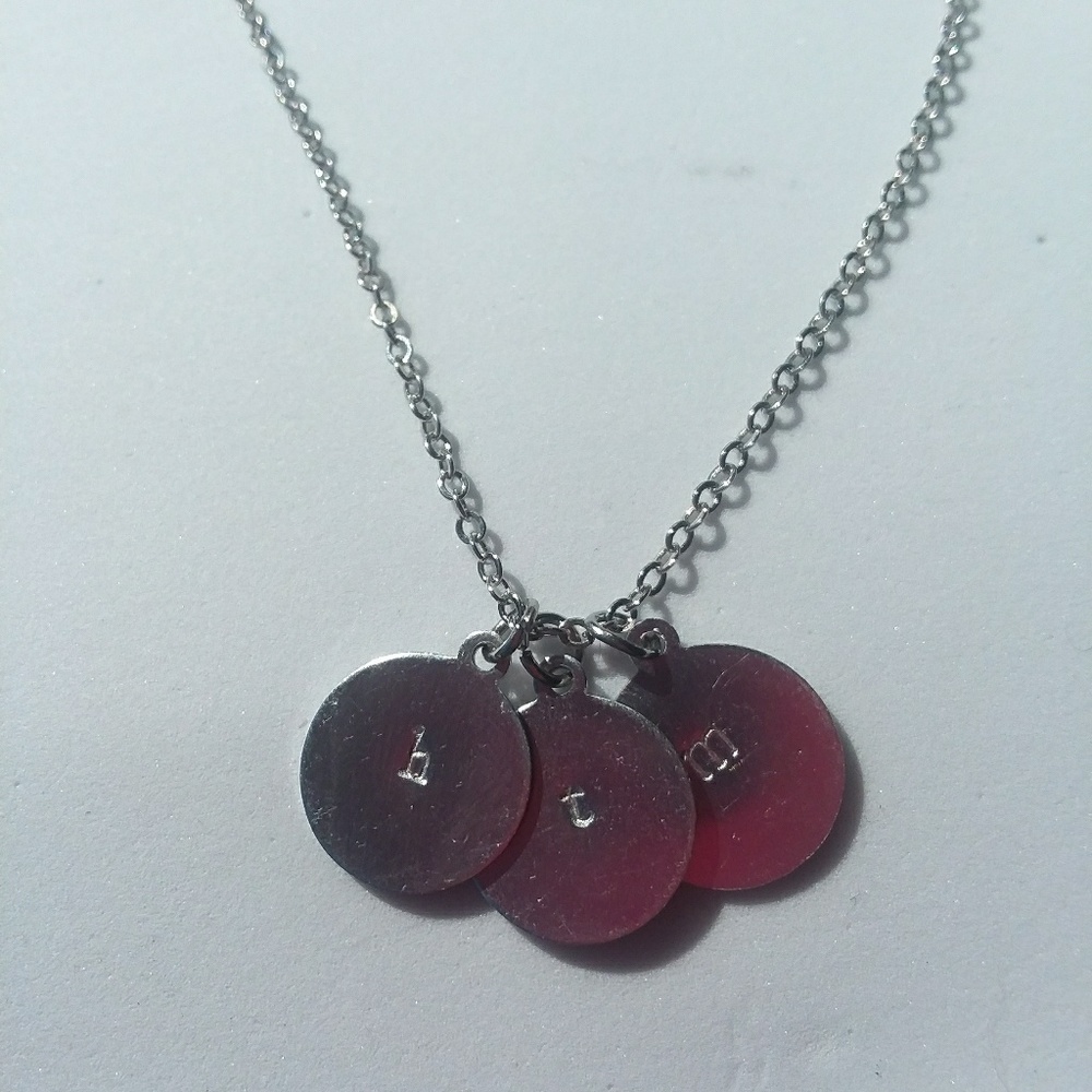 Custom Initial Necklace - Picture 3 of 4
